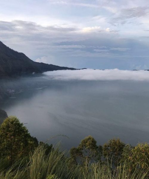 batur caldera sunset trekking